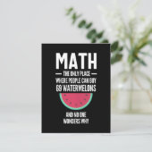 Save The Date Math. Funny Math Sarcasm Quote Gift (Debout devant)