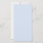 Save The Date Médaillon à coeur numérique personnalisé avec phot (Dos)