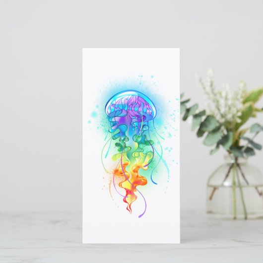 Save The Date Méduse arc-en-ciel (Debout devant)