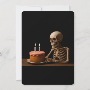 Save The Date Même les squelettes méritent une part d'anniversai