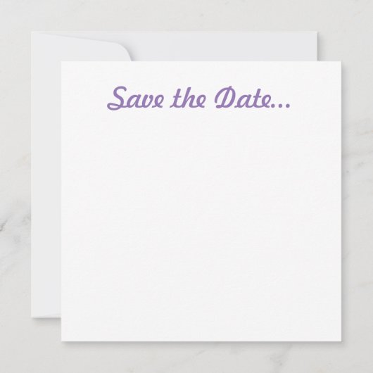 SAVE THE DATE MEMPHONE, TENNESSEE SKYLINE WB1 - (Dos)