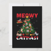 Save The Date Meowy Noël (Devant)