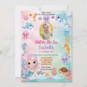 Save The Date Mermaid 1ère photo Oneder Ocean anniversaire (Devant)