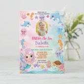 Save The Date Mermaid 1ère photo Oneder Ocean anniversaire (Debout devant)