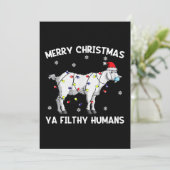 Save The Date Merry Christmas (Debout devant)