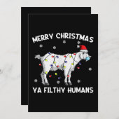 Save The Date Merry Christmas (Devant / Derrière)