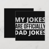 Save The Date mes blagues sont des blagues de papa (Devant / Derrière)