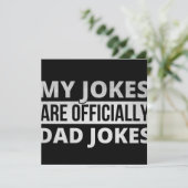 Save The Date mes blagues sont des blagues de papa (Debout devant)