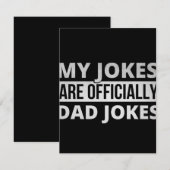 Save The Date mes blagues sont des blagues de papa (Devant / Derrière)