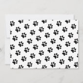 Save The Date Mes humains se marient Mariage photo de chien (Dos)