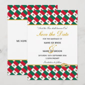 Save The Date MEXIQUE Célébration de mariage événement spécial c (Devant / Derrière)