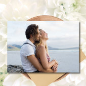 Save The Date Mexique Destination Beach Mariage Photo