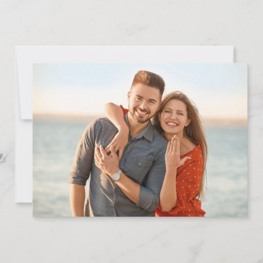 Save The Date Mexique Destination Beach Wedding Enregistrer la d (Dos)