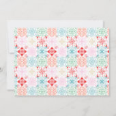 Save The Date Mexique tropical de l'eau destination mariage (Dos)