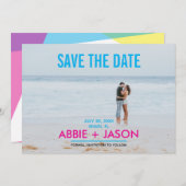 Save The Date Miami Nights (Devant / Derrière)