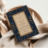 Save The Date Midnight Stars Celestial Wedding