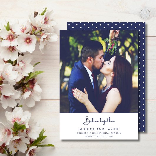 Save The Date Mieux Ensemble Mariage photo
