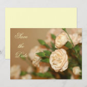 Save The Date Mini-Carnation Enregistrer la date/l'invitation (Devant / Derrière)