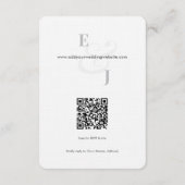 Save The Date Minimalist Ampersand Wedding | Accommodation |  (Dos)