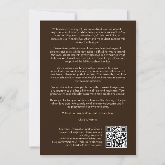 Save The Date Minimalist Transparency Vellum Effect Photo Card  (Dos)