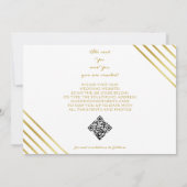 Save The Date Mint Vert Simple Script Deux Photos Galerie QR COD (Dos)