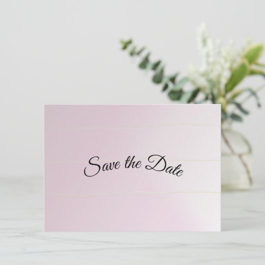 Save The Date Mocha Ombre Enregistrer La Date (Debout devant)