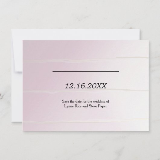 Save The Date Mocha Ombre Enregistrer La Date (Dos)