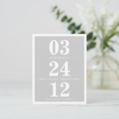Save The Date Mod Enregistrer la date (Debout devant)