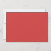 Save The Date Mod Heart Enregistrer l'Invitation de date, rouge (Dos)