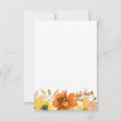 Save The Date Modern elegant minimal floral wedding (Dos)