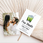 Save The Date Modern Funny Cocktail Boissons gratuites Photo Mar<br><div class="desc">Décontracté Unique Boissons Mariage Photo Enregistrer la date</div>