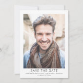 Save The Date Modern Photo Graduation (Devant)