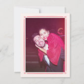 Save The Date Modern Quirky Retro Hand Drawn Cupid Photo Wedding (Dos)