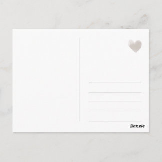 Save the date - modern, watercolor pink orange briefkaart