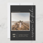 Save The Date Moderne Boho Désert Espagnol | Photo Carrée (Devant)