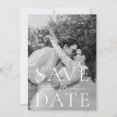 Save The Date Moderne, élégant et classique Appartement Enregist (Devant)