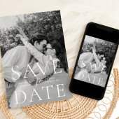 Save The Date Moderne, élégant et classique Appartement Enregist