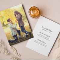 Moderne Enregistrer la date Mariage photo Faire-pa