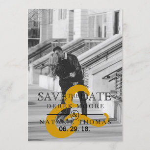 Save The Date Moderne et minimaliste urbain Enregistrer La Pho