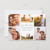 Save The Date Moderne manuscrit 6 Mariage photo (Devant)