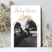 Save The Date Moderne mariée boho dessinée à la main en arc TERR