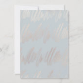 Save The Date Moderne Nouveau Plan Changer Date Mariage Enregist (Dos)