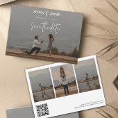 Save The Date Moderne simple élégant 4 Mariage photo