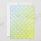 Save The Date Modifier la date de report du parchemin vert par l (Dos)