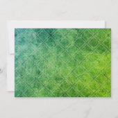 Save The Date Modifier la date Photo Mariage Med Green Parchment (Dos)