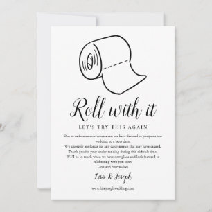 Save The Date Modifier la date reportée de la photo annulée