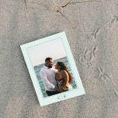 Save The Date Monogramme de poisson d'eau douce