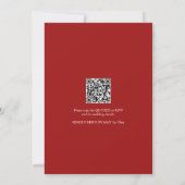 Save The Date Monogramme Minimaliste Enregistrer La Date (Dos)