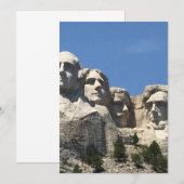 Save The Date Mont Rushmore (Devant / Derrière)