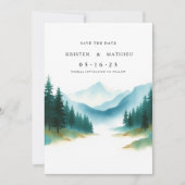 Save The Date Montagne de script (Devant)